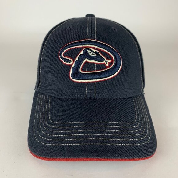 Arizona Diamondbacks MLB Navy Blue Twins Enterprise Strapback Hat - Picture 2 of 5